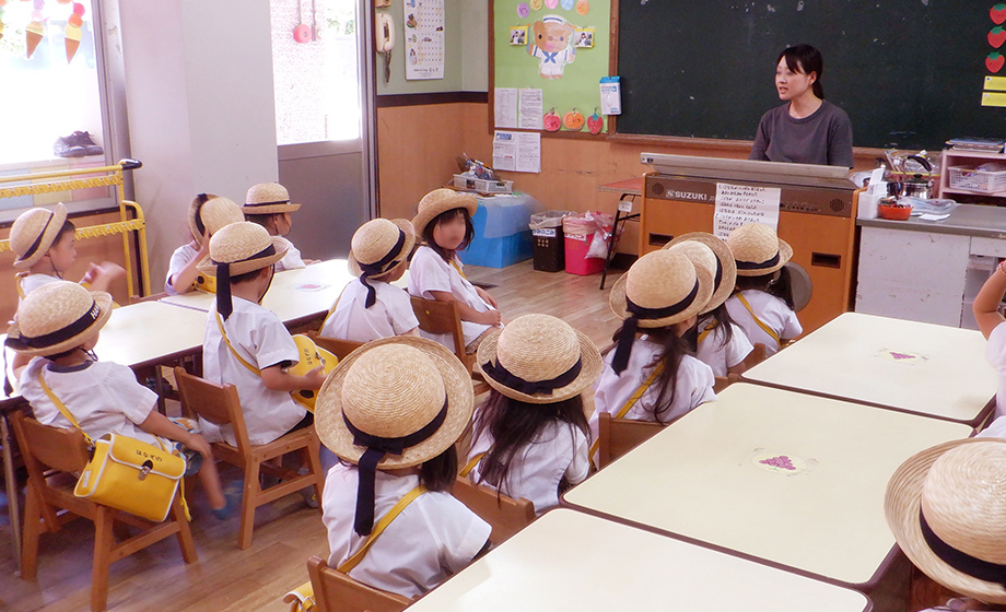 おやつ、終わりの会